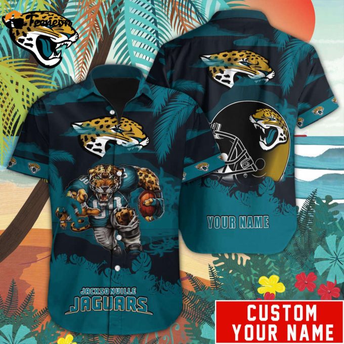 Jacksonville Jaguars Nfl-Hawaiian Shirt Custom 1