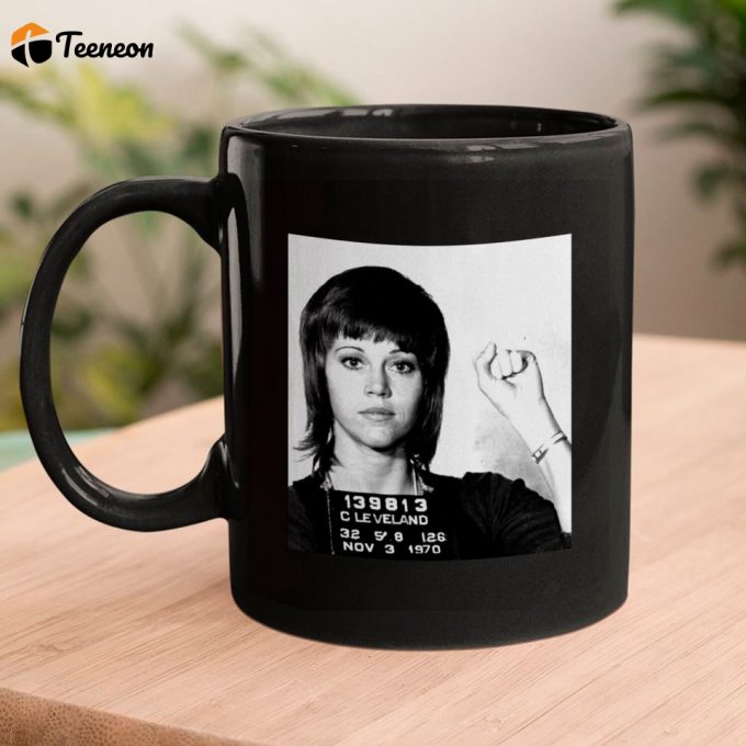 Jane Fonda Mugshot Mugs 2