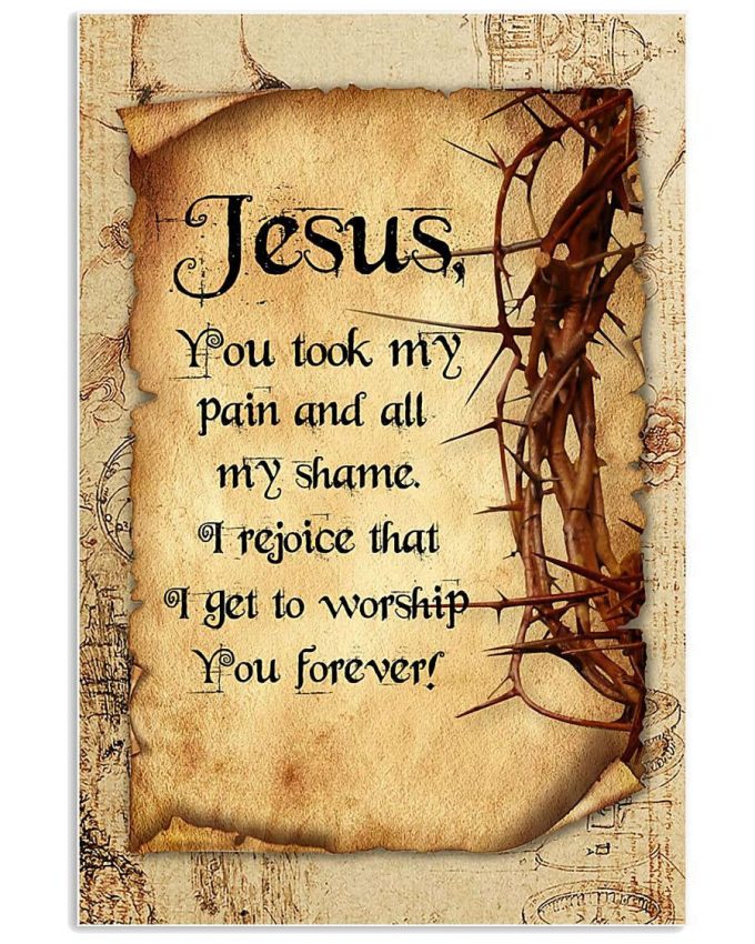 Jesus, You Took My Pain Vertical Poster 2