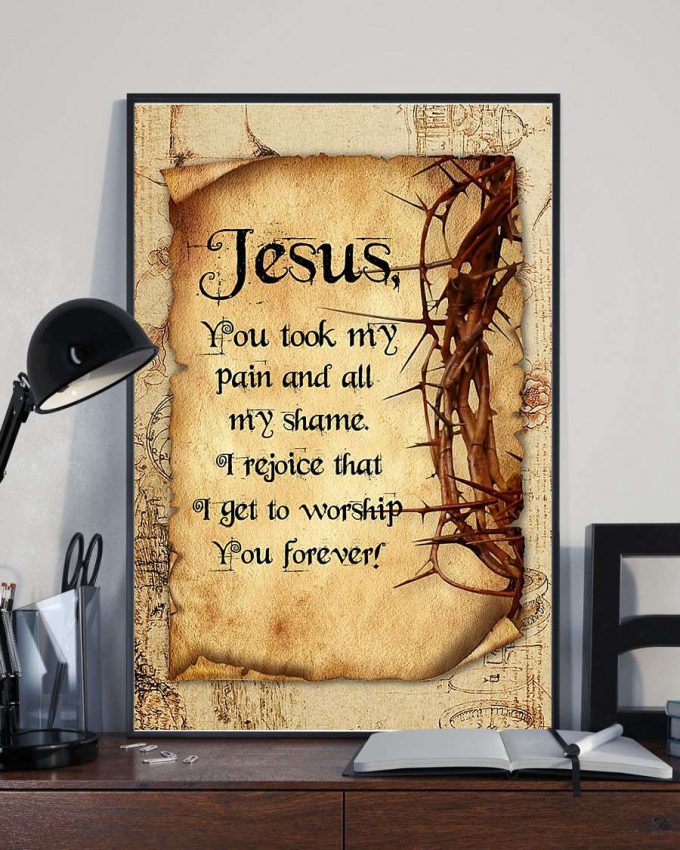 Jesus, You Took My Pain Vertical Poster 4