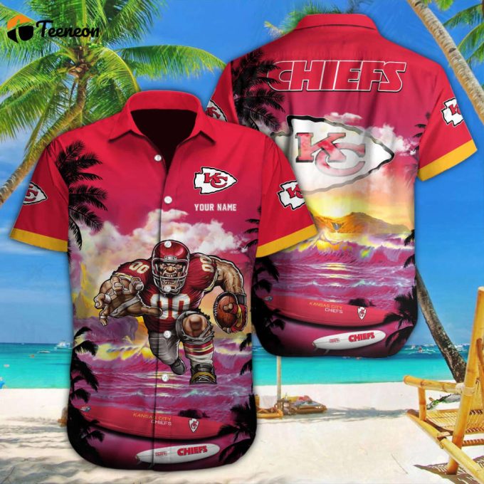 Kansas City Chiefs Nfl-Custom Hawaii Shirt 1