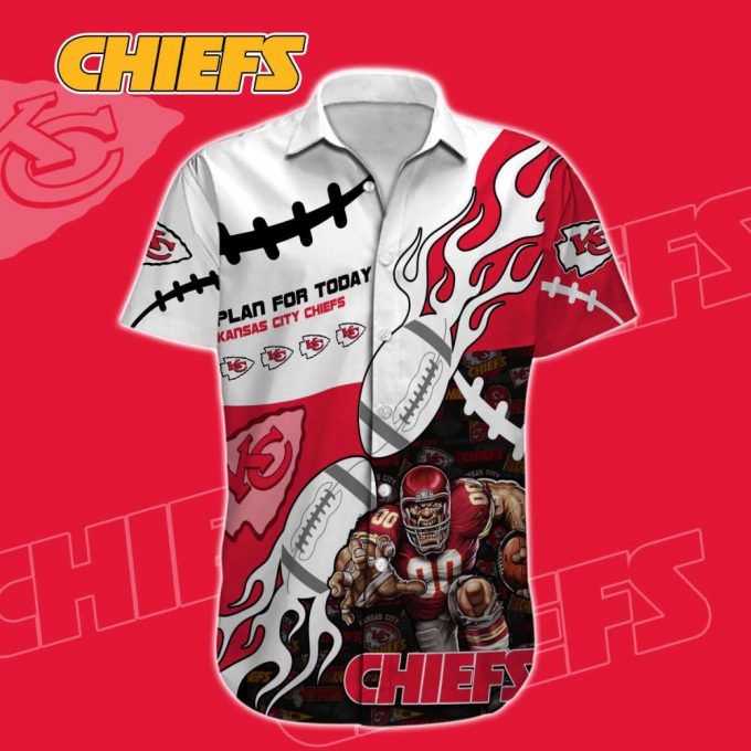 Kansas City Chiefs Nfl-Hawaiian Shirt Custom 2
