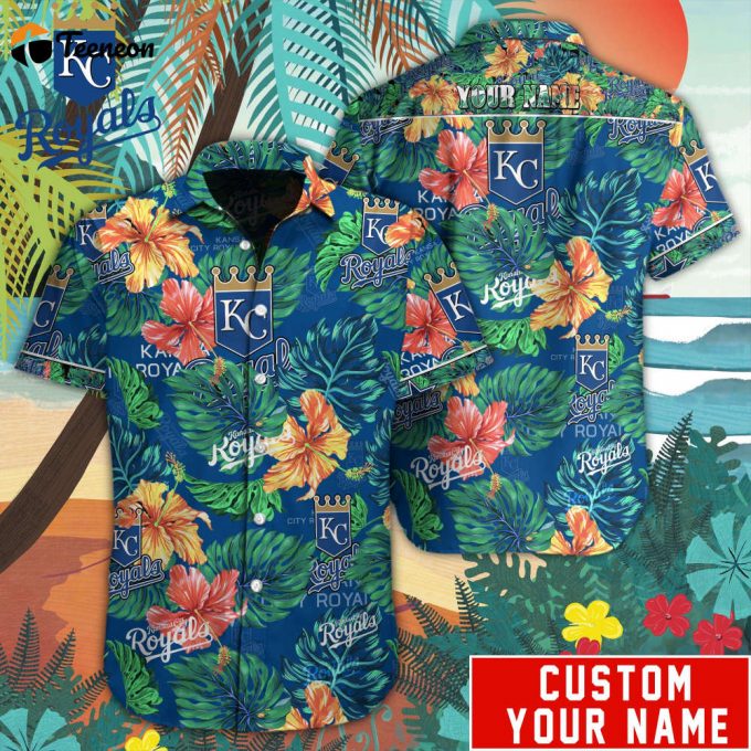 Kansas City Royals Mlb-Custom Hawaiian Shirt 1