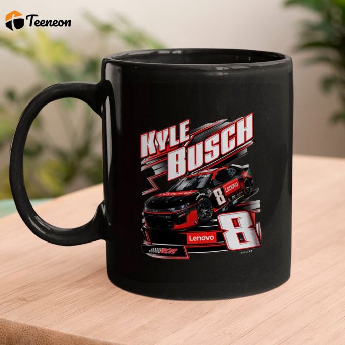 Kyle Busch Racing Mugs, 2023 Lenovo Horsepower Mugs, Racing Mugs 2