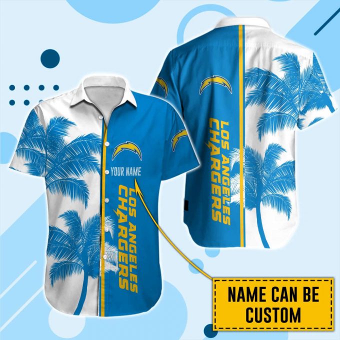Los Angeles Chargers Hawaii Shirt Men Short Custom Nfl 2