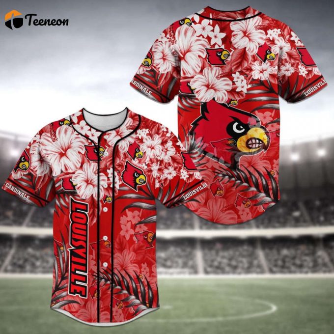 Louisville Cardinals Baseball Jersey Personalized 2023 1