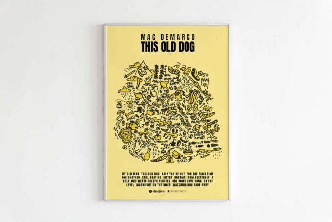 Mac Demarco 'This Old Dog' Album Poster 3