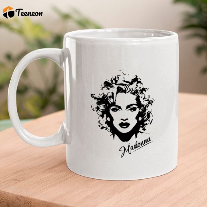 Madonna Mugs, Vintage Retro Madonna Mugs, Pop Mugs, Pop Icon Mugs