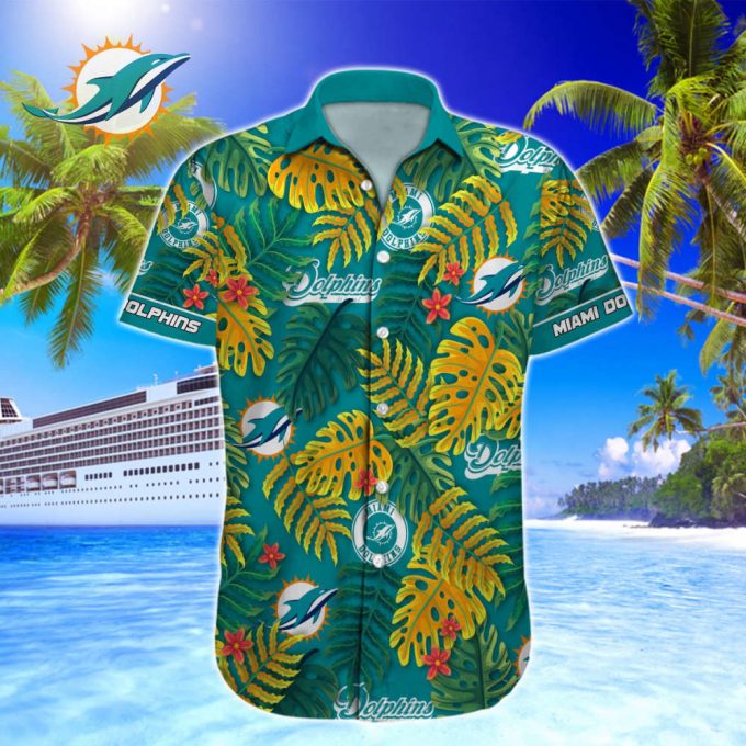 Miami Dolphins Nfl-Hawaiian Shirt Custom 2