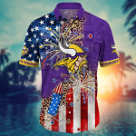 Minnesota Vikings NFL Hawaii Shirt Independence Day, Summer Shirts