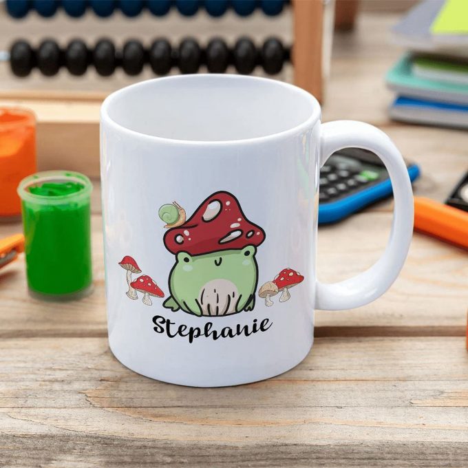 Mushroom Frog Funny Coffee Mug 2