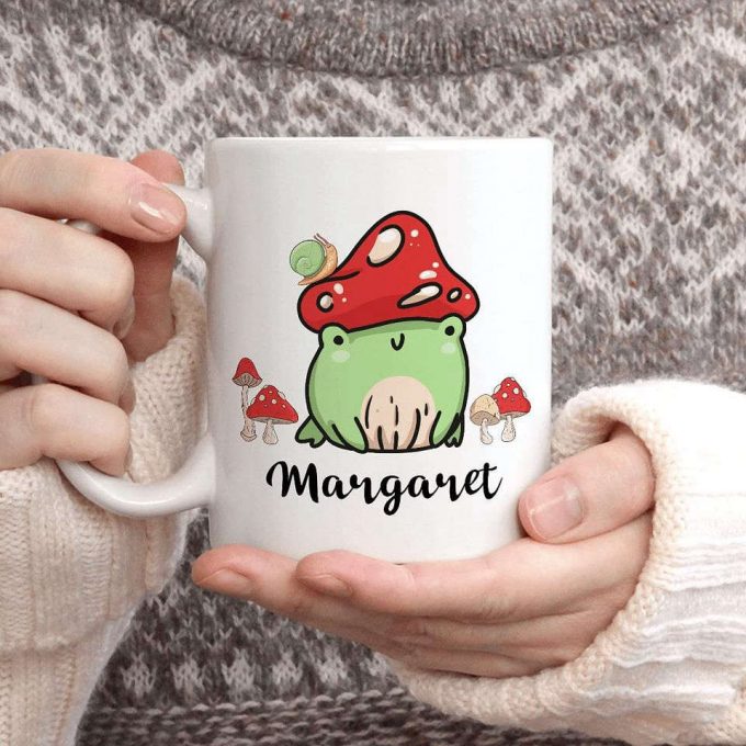 Mushroom Frog Funny Coffee Mug 3