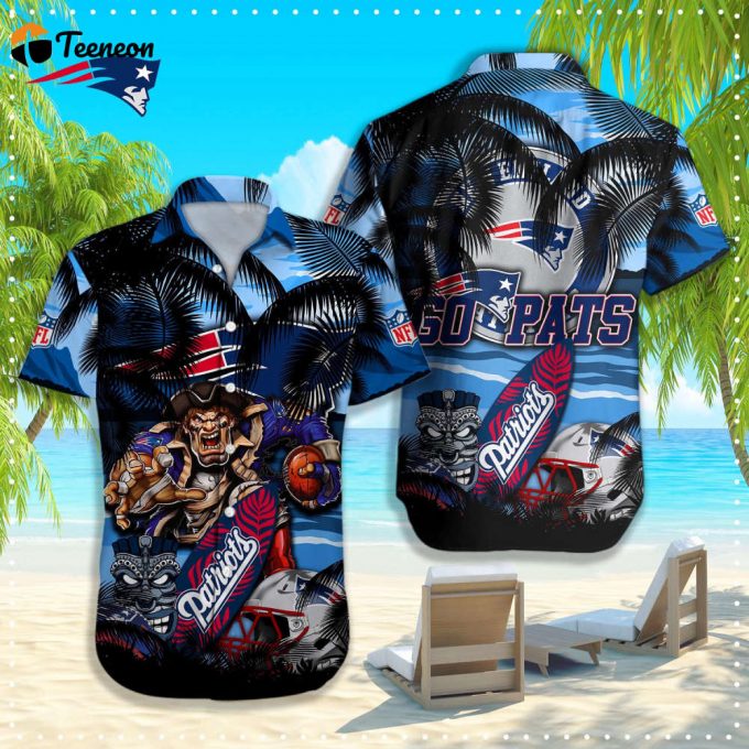 New England Patriots Nfl-Hawaiian Shirt 1