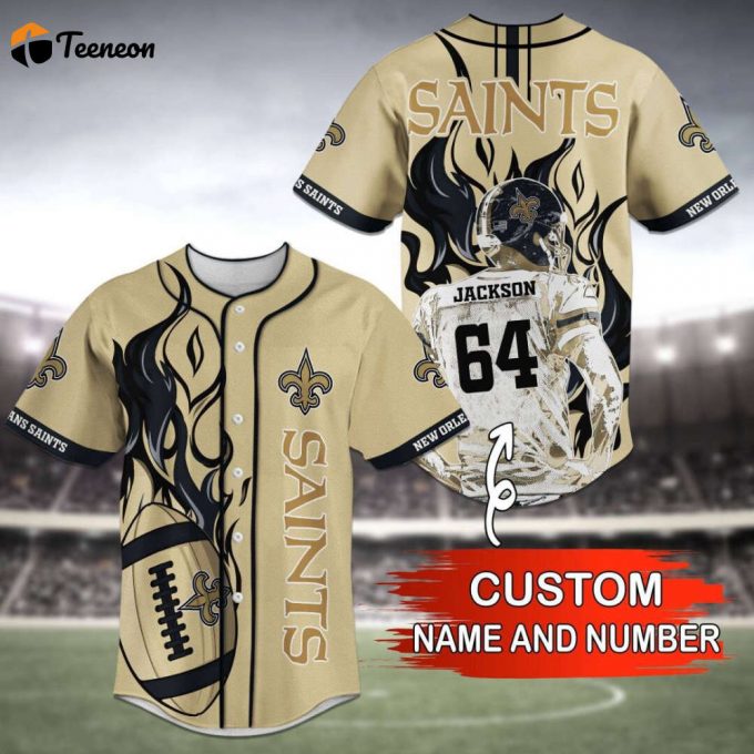 New Orieans Salnts Baseball Jersey Personalized Trend 2023 1
