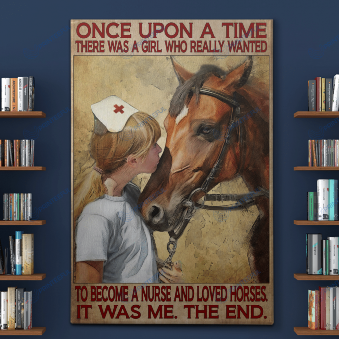 Nurses And Love Horses Canvases Posters Pictures Puzzles Quilts Blankets Shower Curtains 2