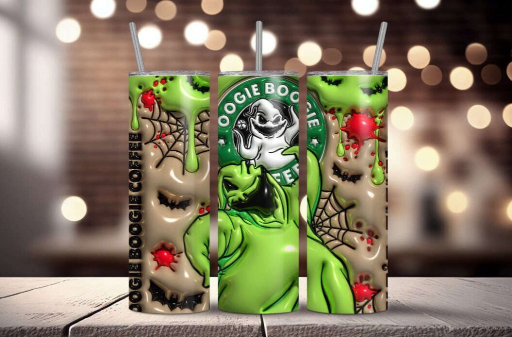 Oogie Boogie Coffee 3D 20Oz Skinny Tumbler Gift For Fans Gift For Fans 2