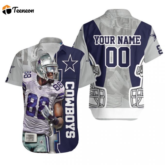 Personalized Dallas Cowboys Shirt, Super Bowl 2021 Lamb 88 Cowboys 3D Hawaiian Shirt 1