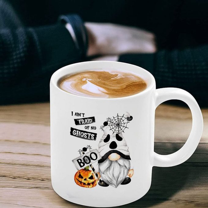 Personalized Gnome Ghost Coffee Mug 2