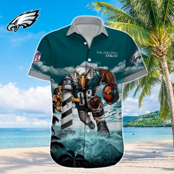 Philadelphia Eagles Nfl-Hawaiian Shirt Custom 2