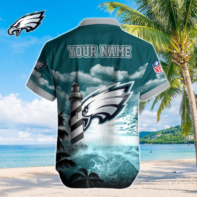 Philadelphia Eagles Nfl-Hawaiian Shirt Custom 3