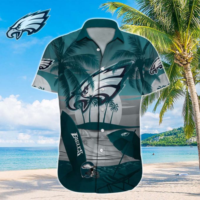 Philadelphia Eagles Nfl-Hawaiian Shirt Custom 2