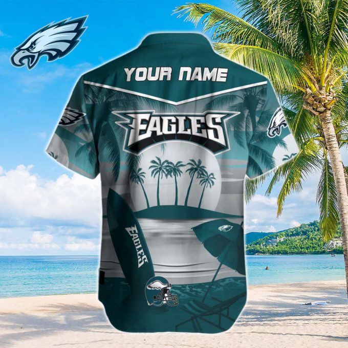 Philadelphia Eagles Nfl-Hawaiian Shirt Custom 3