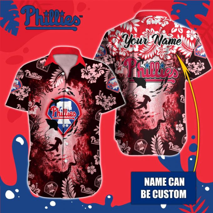 Philadelphia Phillies Mlb-Hawaiian Shirt Custom 3