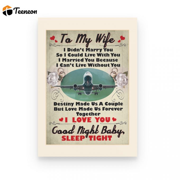 Pilot'S Wife Premium Poster Canvas 1