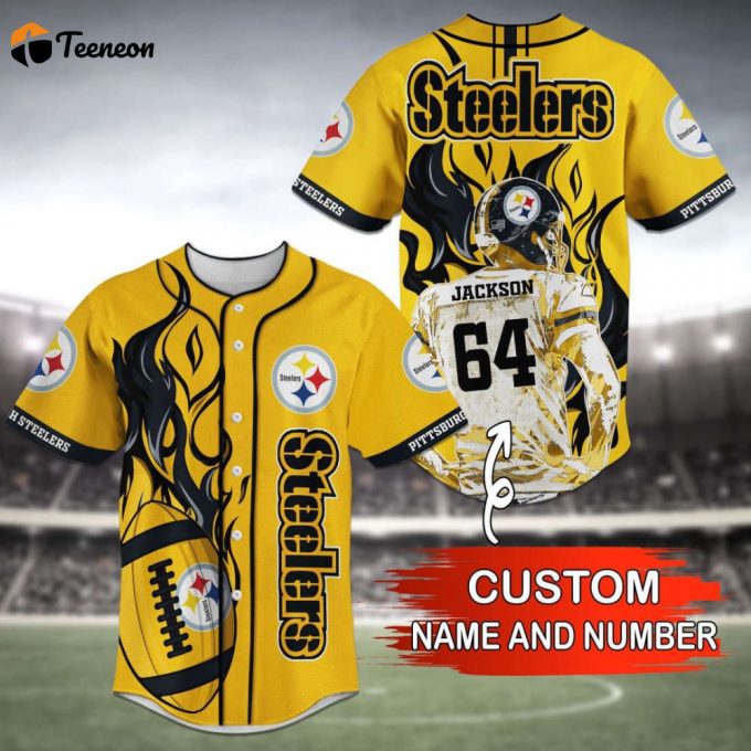 Pittsburgh Steeier Baseball Jersey Personalized Trend 2023