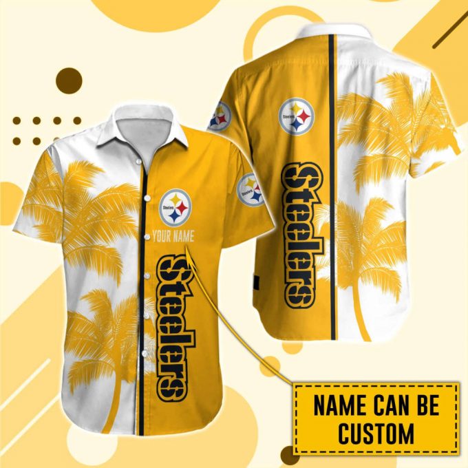 Pittsburgh Steelers Hawaii Shirt Men Short Custom Nfl 2