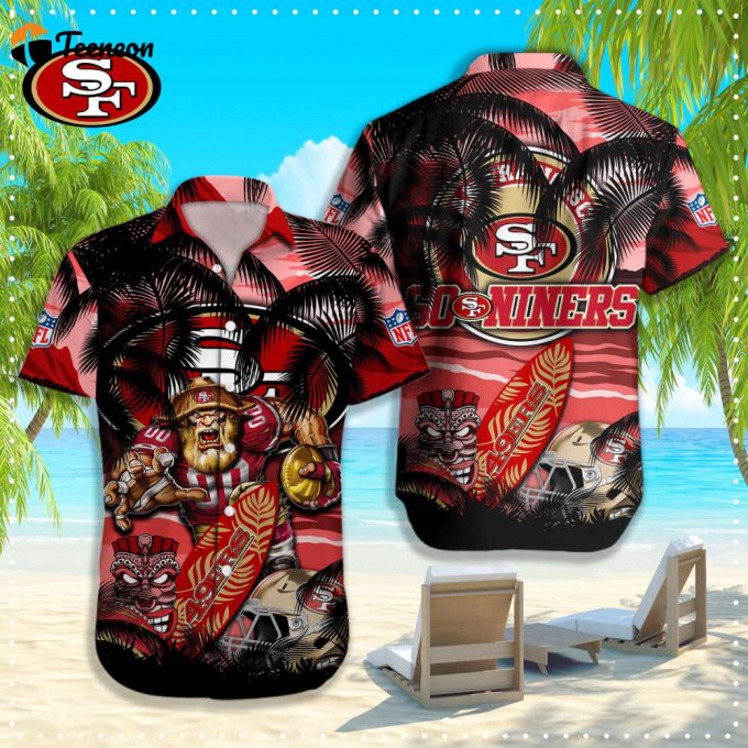 San Francisco 49Ers Nfl-Hawaiian Shirt 1