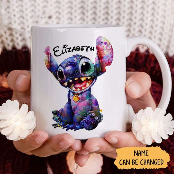 Stitch Mug, Stitch Coffee Mug, Tea Mug, Mug For Gift, Stitch Travel Mug 4