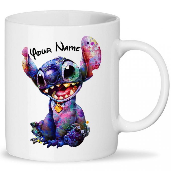 Stitch Mug, Stitch Coffee Mug, Tea Mug, Mug For Gift, Stitch Travel Mug 5