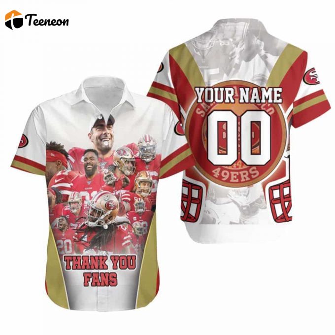 Super Bowl San Francisco 49Ers Nfc West Division For Fans Personalized Hawaiian Shirt 1