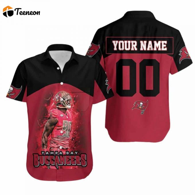 Tampa Bay Buccaneers Frank Picas 90 Legend For Fans 3D Printed Personalized Hawaiian Shirt 1