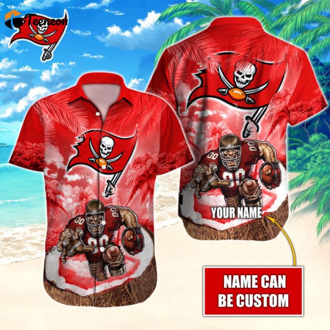 Tampa Bay Buccaneers Nfl-Hawaiian Shirt Custom 1