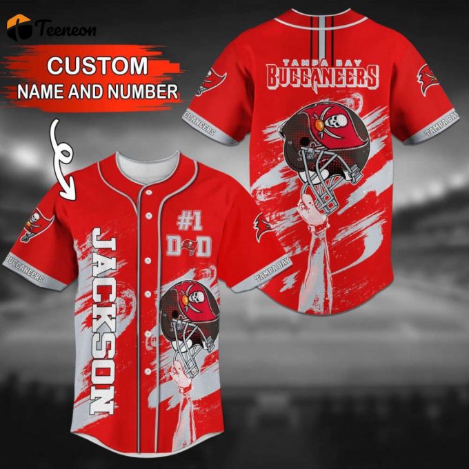 Tb Buccaneers Personalized Baseball Jersey 1