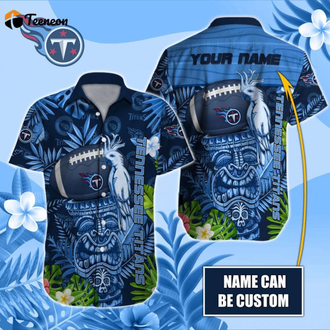 Tennessee Titans Nfl-Hawaiian Shirt Custom 1