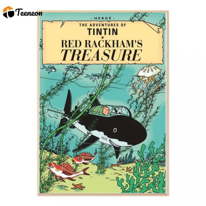 The Adventures Of Tintin And Dog Red Rackham'S Treasure Movie Poster 1