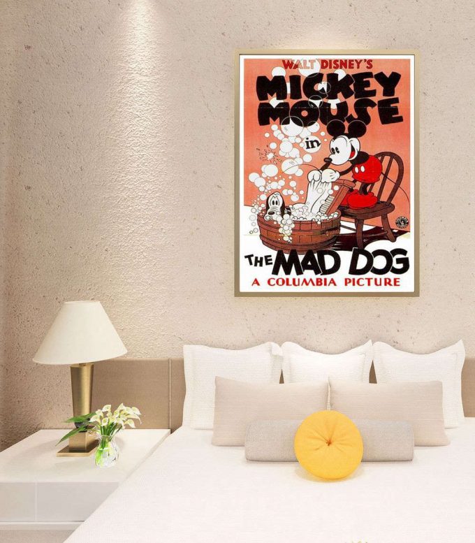 The Mad Dog Poster, Mickey Mouse Poster, Disney Poster Art 2