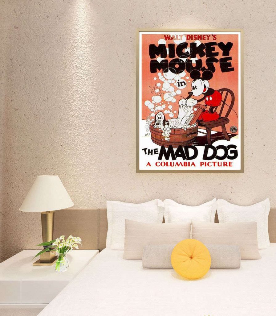 The Mad Dog Poster, Mickey Mouse Poster, Disney Poster Art 5