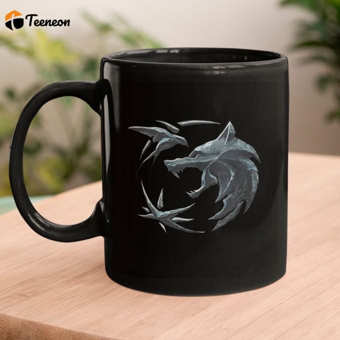 The Witcher Mugs The Witcher Mugs The Witcher Logo Funny Mugs Geralt Of Rivia Mugs Geralt Mugs 2