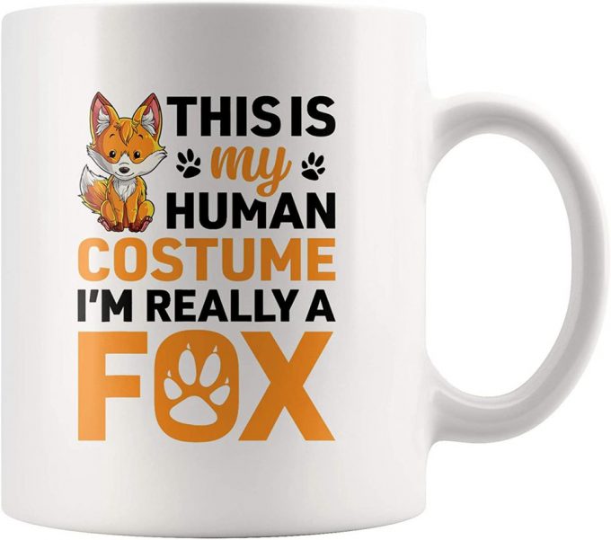 This Is My Human Costume Fox Lover Coffee Mug 2