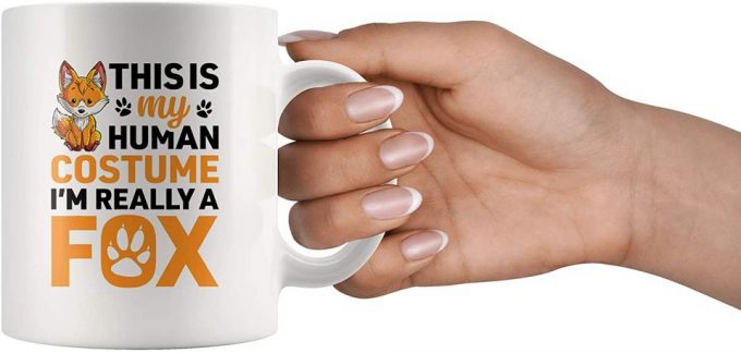 This Is My Human Costume Fox Lover Coffee Mug 3