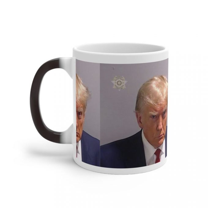 Trump Mug Shot Color Changing Mug 3