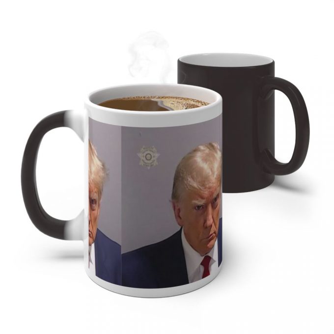 Trump Mug Shot Color Changing Mug 4