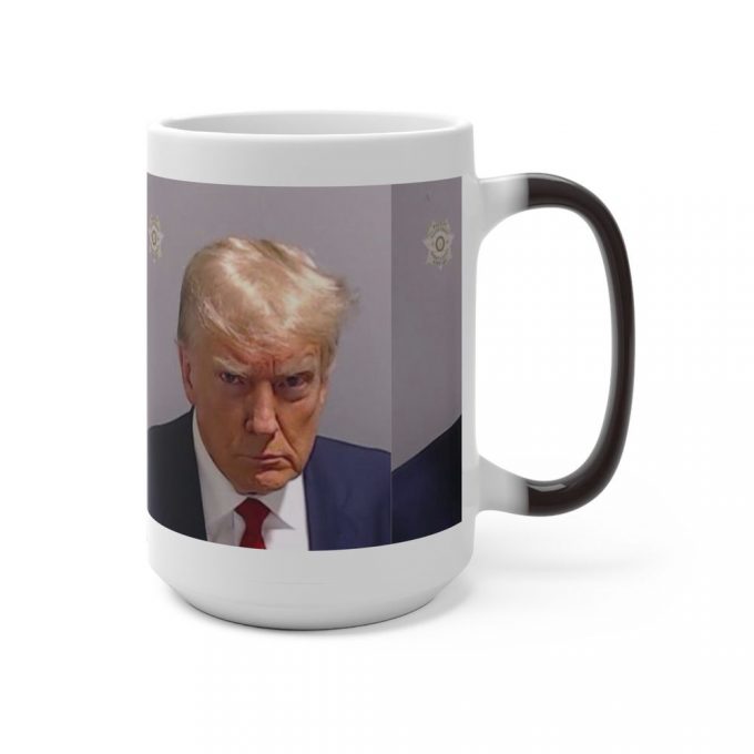 Trump Mug Shot Color Changing Mug 8