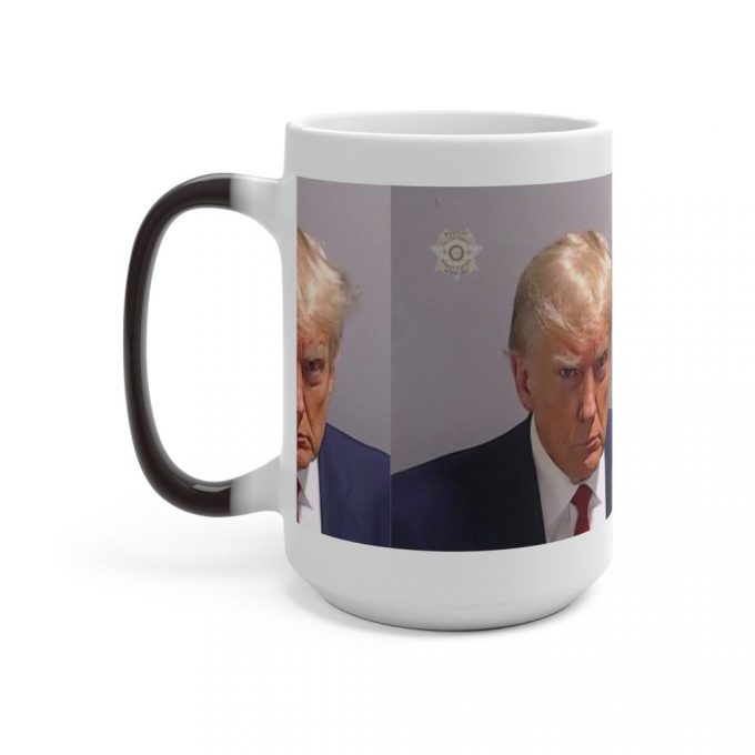 Trump Mug Shot Color Changing Mug 9