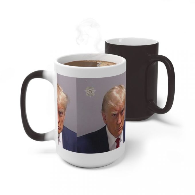 Trump Mug Shot Color Changing Mug 10