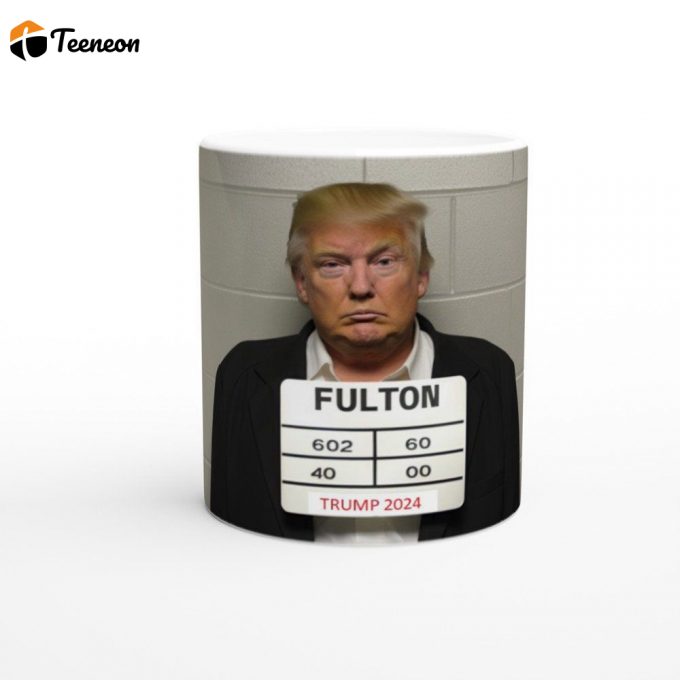 Trump Mug Shot White Mug 2